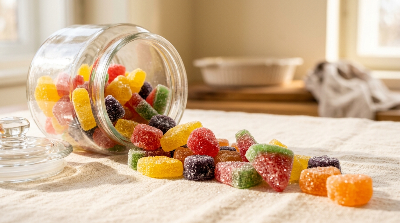 Lonawala Jelly — colorful sugar coated jelly candies